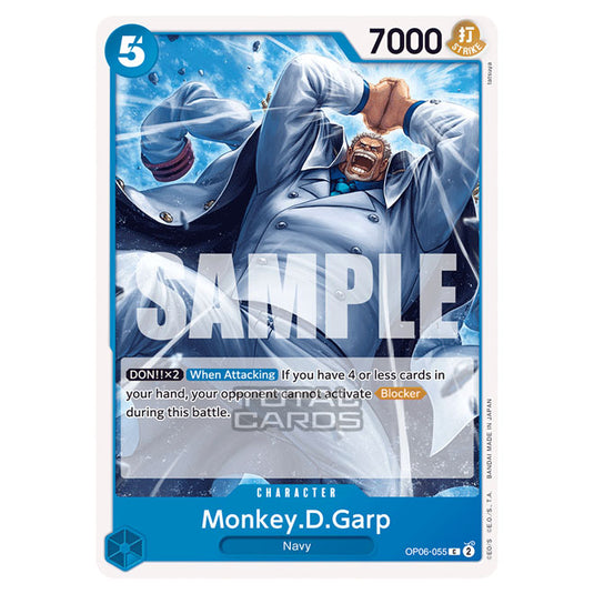 One Piece - Wings of the Captain - Monkey.D.Garp (Common) - OP06-055