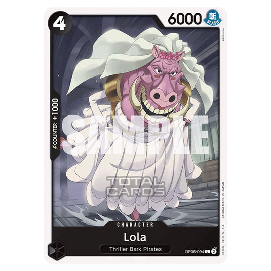 One Piece - Wings of the Captain - Lola (Common) - OP06-094