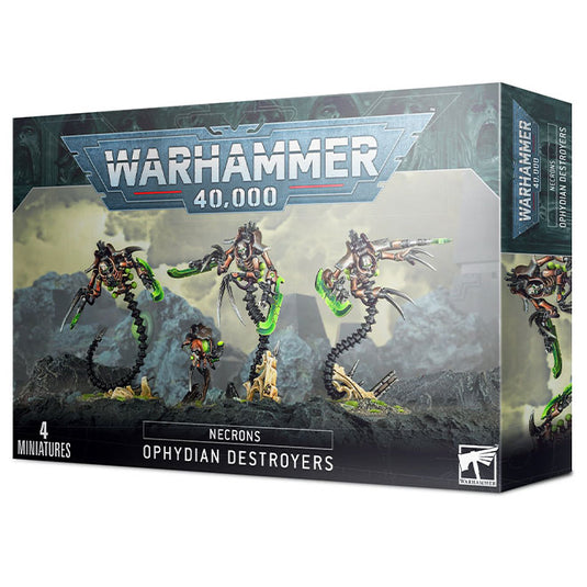 Warhammer 40,000 - Necrons - Ophydian Destroyers