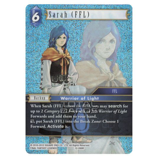 Final Fantasy - Opus 12 - Sarah (FFL) - (12-099R) - Foil