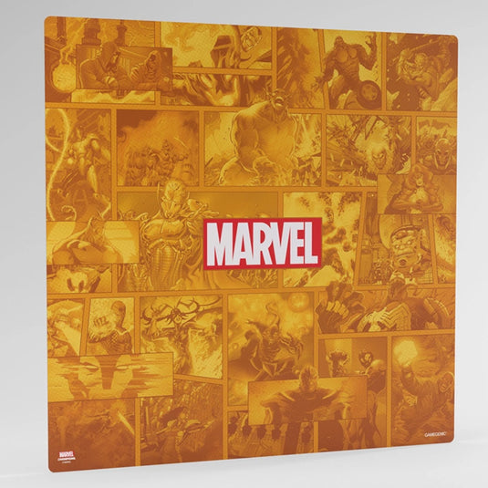 Gamegenic - Marvel Champions - Game Mat XL â€“ Marvel Orange