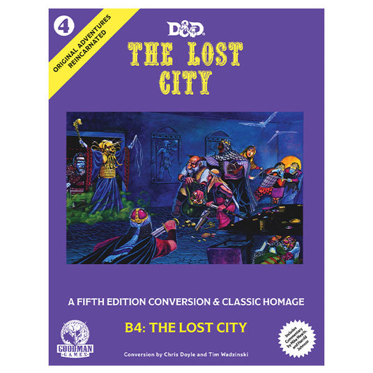 Dungeons & Dragons - Original Adventures Reincarnated 4 - The Lost City