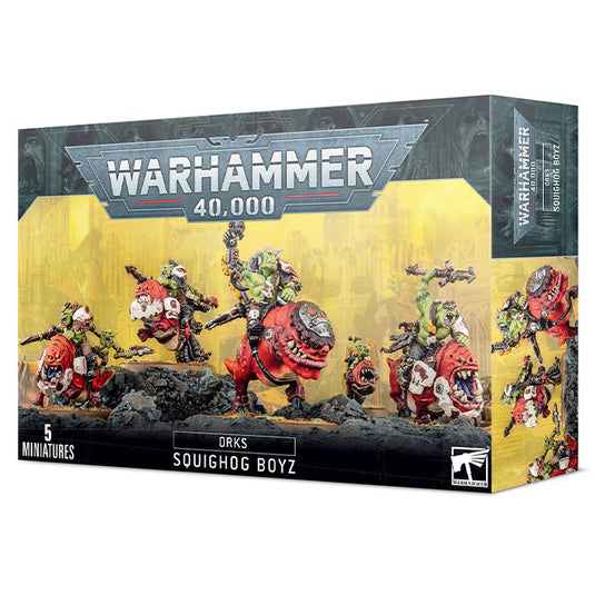Warhammer 40,000 - Orks - Squighog Boyz
