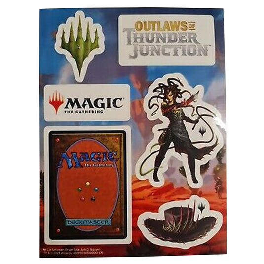 Magic The Gathering - Outlaws of Thunder Junction - Sticker Sheet