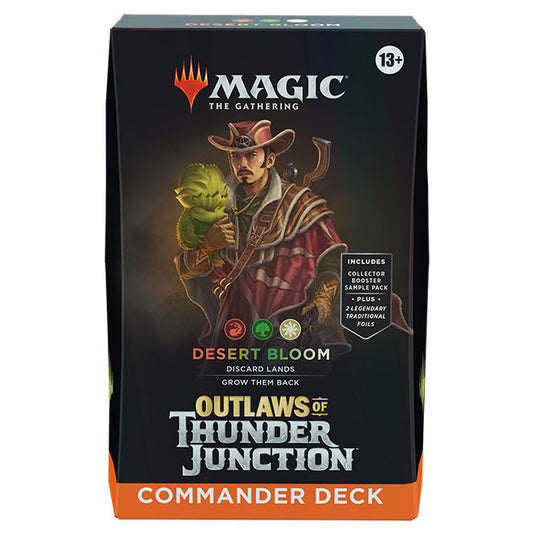 Magic The Gathering - Outlaws of Thunder Junction - Commander Deck - Desert Bloom