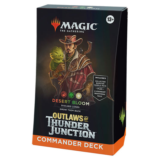 Magic The Gathering - Outlaws of Thunder Junction - Commander Deck - Desert Bloom