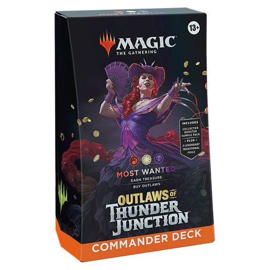 Magic The Gathering - Outlaws of Thunder Junction - Commander Deck - Most Wanted