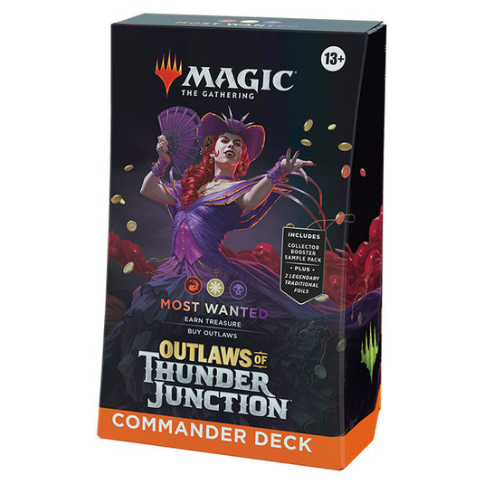 Magic The Gathering - Outlaws of Thunder Junction - Commander Deck - Most Wanted