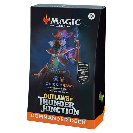 Magic The Gathering - Outlaws of Thunder Junction - Commander Deck - Quick Draw
