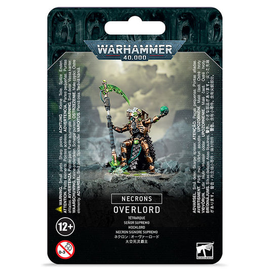 Warhammer 40,000 - Necrons - Necron Overlord