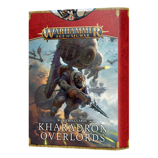 Warhammer Age Of Sigmar - Kharadron Overlords - Warscroll Cards
