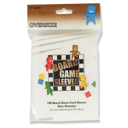 Board Games Sleeves - Oversized (82x124mm) - 100 Sleeves
