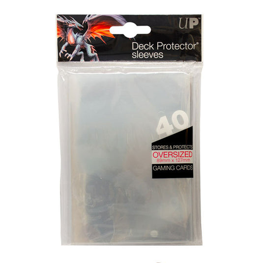 Ultra Pro - Oversized Card Sleeves - Clear (40 Sleeves)