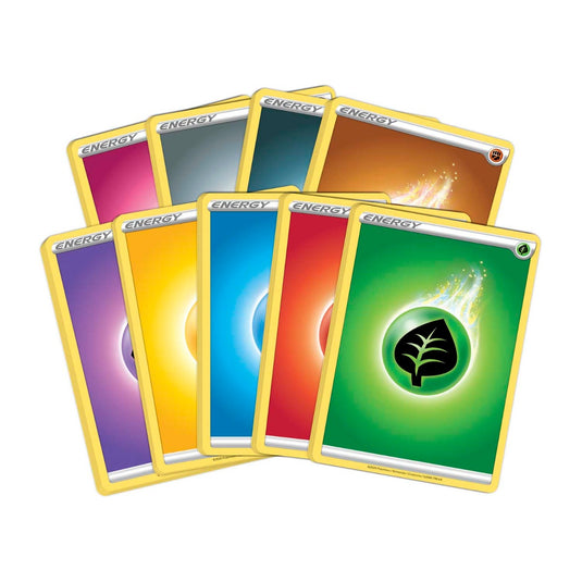 Pokemon - Sword & Shield - Rebel Clash - Elite Trainer Box - Energy Cards Pack (45) (German Error Packs)