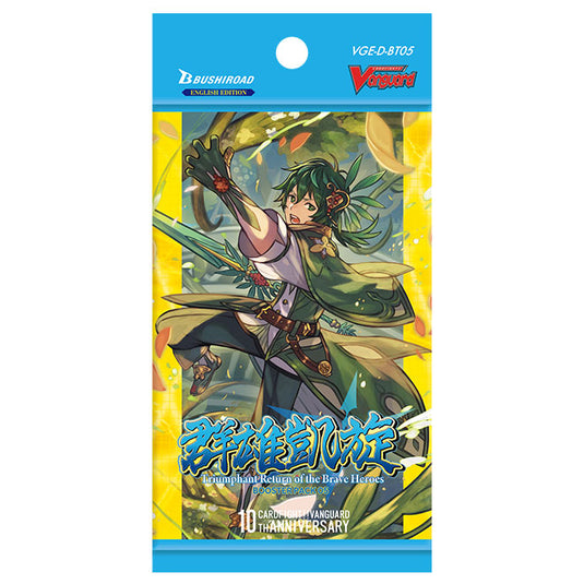 Cardfight!! Vanguard - overDress - Triumphant Return of the Brave Heroes - Booster Pack