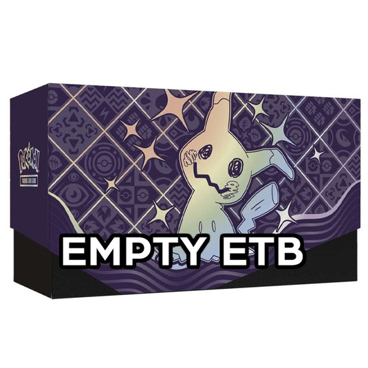 Pokemon - Paldean Fates - Empty Elite Trainer - Storage Box