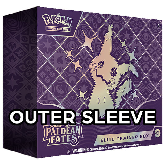 Pokemon - Paldean Fates - Elite Trainer Box - Outer Sleeve