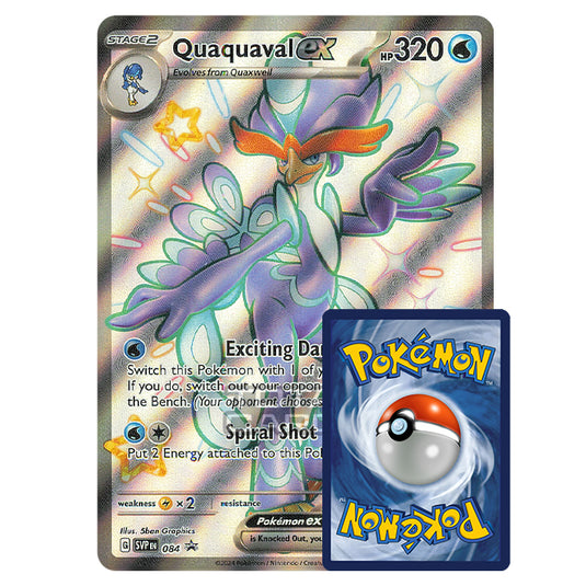 Pokemon - Quaquaval ex - Oversized Promo Card (SVP 084)