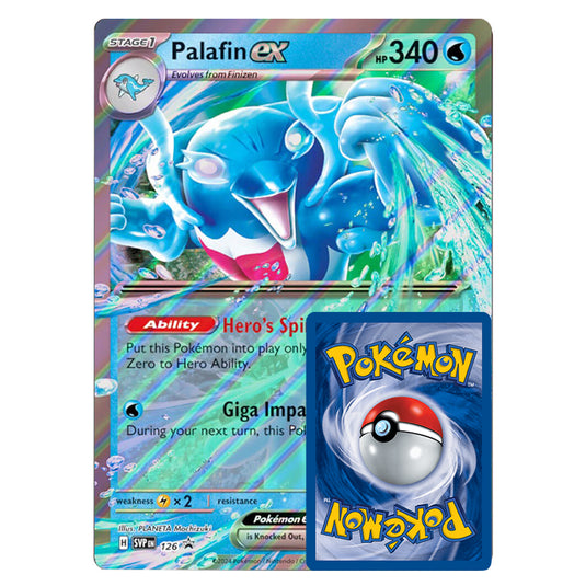 Pokemon Palafin ex Oversized Promo Card
