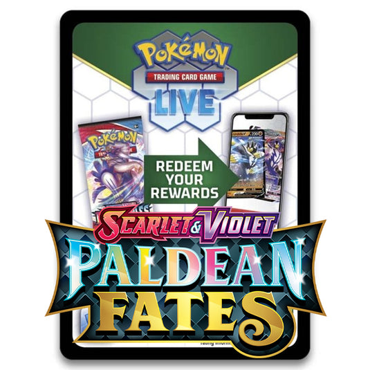 Pokemon - Scarlet & Violet - Paldean Fates - Online Code Card