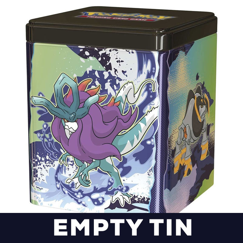 Empty Pokemon Pokemon - Stacking Tin - Paradox Pokemon - Empty