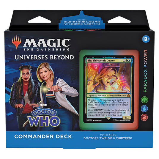 Magic the Gathering - Universes Beyond - Doctor Who - Commander Deck - Paradox Power
