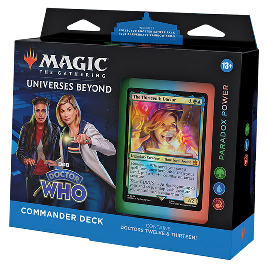 Magic the Gathering - Universes Beyond - Doctor Who - Commander Deck - Paradox Power