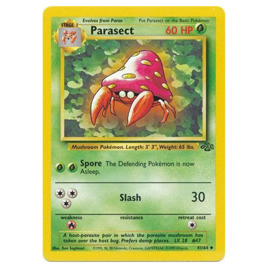 Pokemon - Jungle - Parasect - 41/64