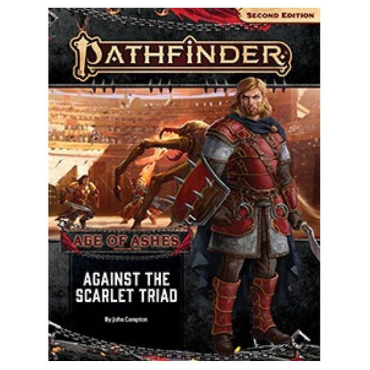 Pathfinder Adventure Path - Against the Scarlet Triad (Age of Ashes 5 of 6) 2nd Edition