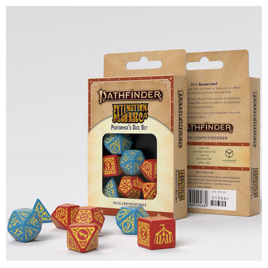 Pathfinder Extinction Curse - Performer's Dice Set (7)