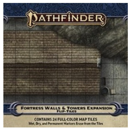 Pathfinder - RPG - Flip-Tiles - Fortress Walls & Towers Expansion