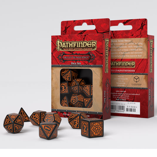 Pathfinder Hell's Vengeance Dice Set (7)