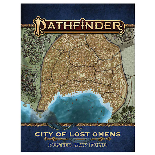 Pathfinder - Lost Omens - City of Lost Omens - Poster Map Folio