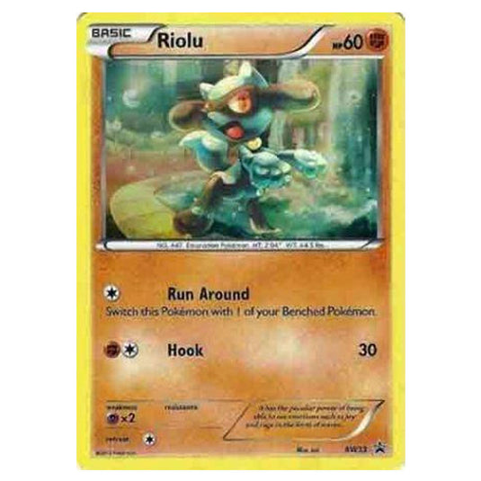 Pokemon - Black & White - BW Black Star Promos - Riolu - BW33