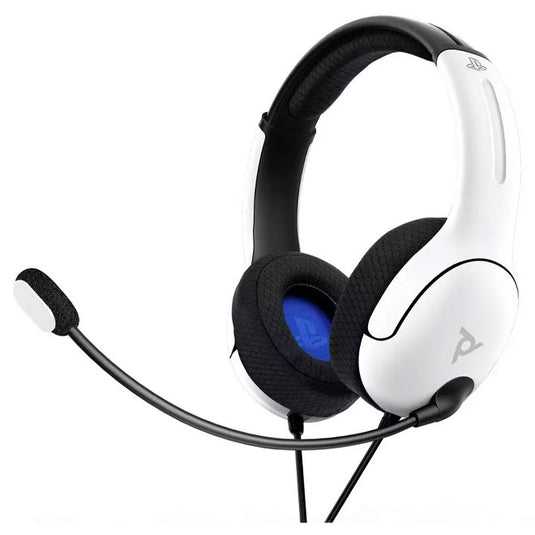 PDP Gaming - LVL40 Stereo PS5, PS4 & PC Headset - White