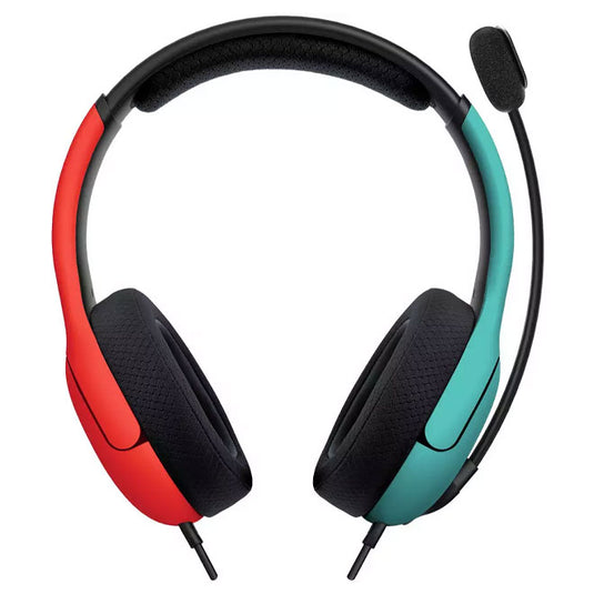 PDP Gaming - LVL40 Stereo Headset for Nintendo Switch - Red & Blue