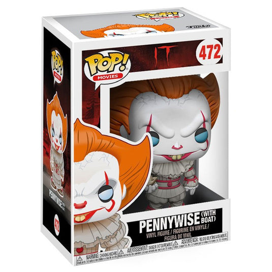 Funko POP! - Movies IT - Pennywise with Boat - Vinyl Figure #472