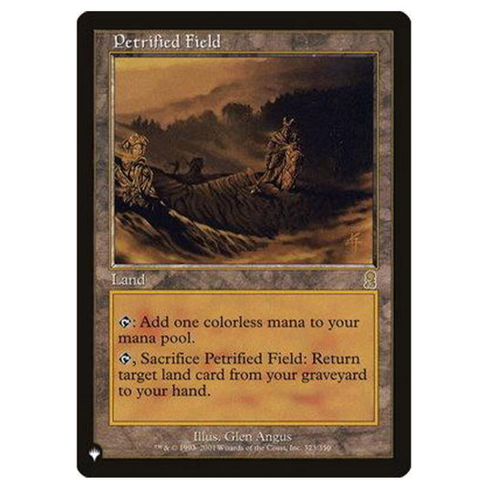 Magic The Gathering - The List - Petrified Field - 356/356