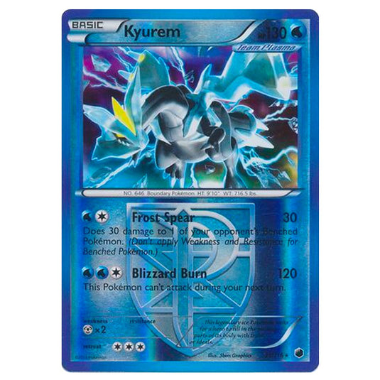 Pokemon - Black & White - Plasma Freeze - (Reverse Holo) Kyurem - 31/116