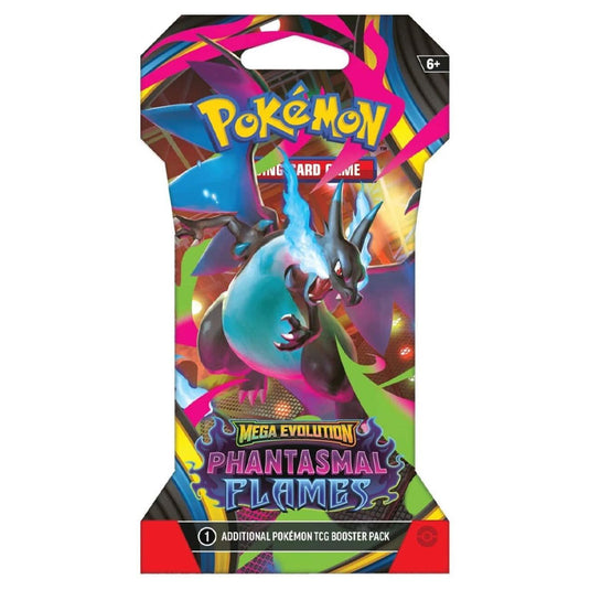 Pokemon - Mega Evolution - Phantasmal Flames - Sleeved Booster