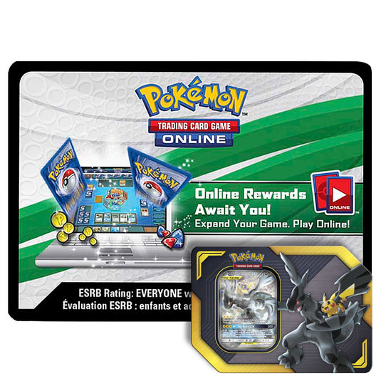 Pokemon - Pikachu & Zekrom - Tag Team GX Tin - Online Code Card