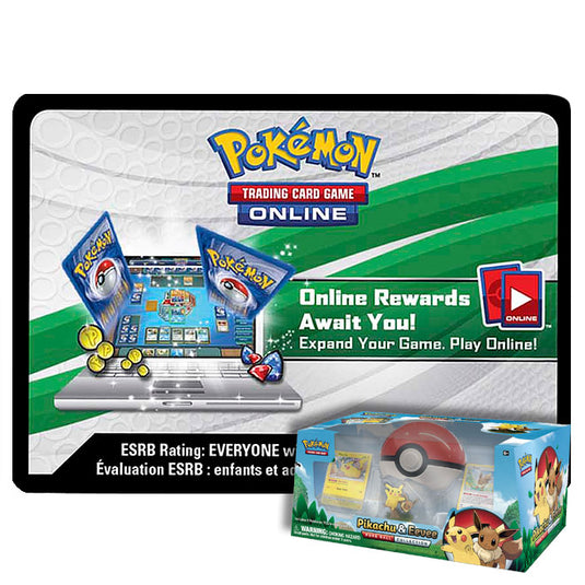 Pokemon - Pikachu & Eevee Collection Box - Online Code Card