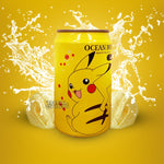 Ocean Bomb - Pokemon Pikachu - Cider Flavour Sparkling Water (355ml) - Past Best Before