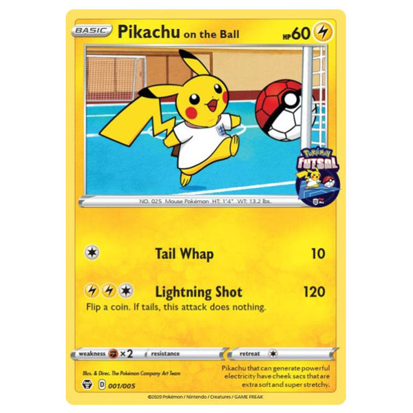 オンザボール 5枚セットPikachu on the Ball プロモ #3 pikachu-on-the-ball-