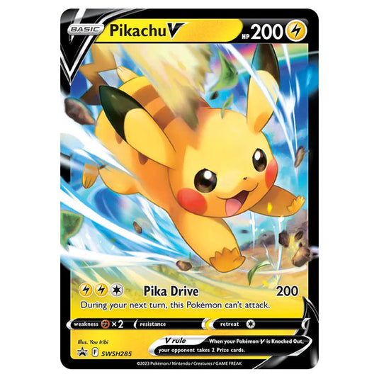 Pokemon - Sword & Shield - SWSH Black Star Promos - Pikachu V - SWSH285