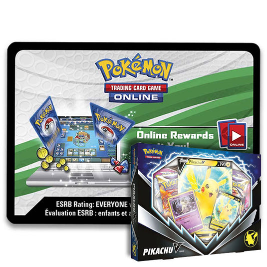 Pokemon - Pikachu V Box (2022) - Online Code Card