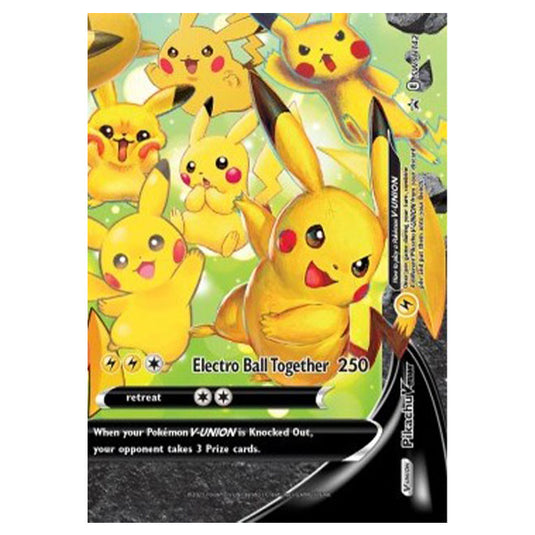 Pokemon - Sword & Shield - SWSH Black Star Promos - Pikachu V-UNION - SWSH142