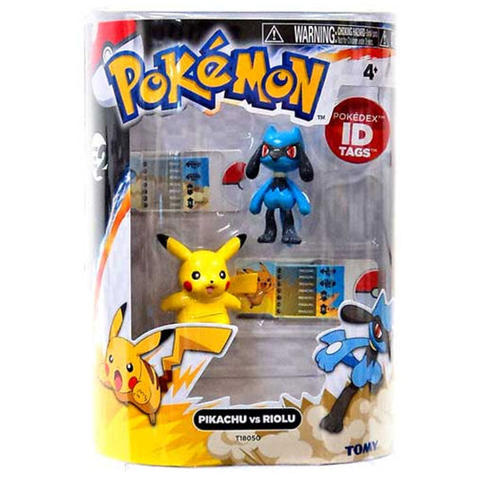 Pokemon - Pikachu vs Riolu - 2" Figure Box