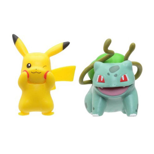 Pokemon - Battle Figure - Pikachu + Bulbasaur