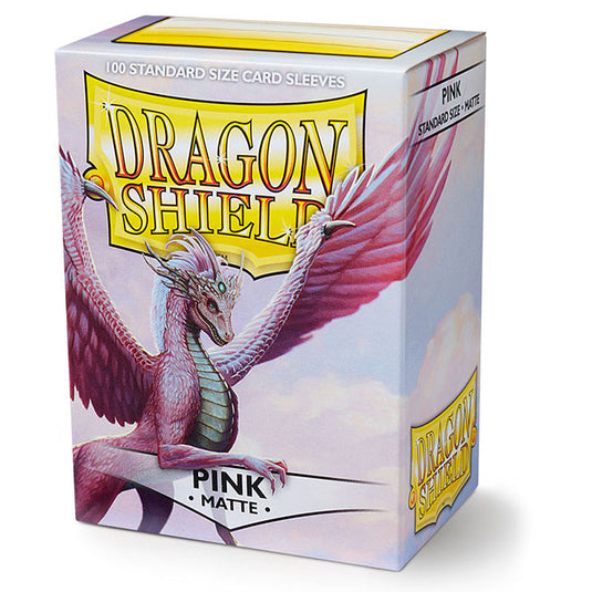 Dragon Shield - Standard Matte Sleeves - Pink - (100 Sleeves)